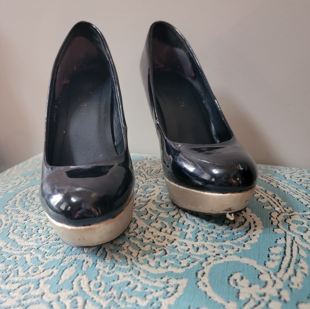 Elegant Black Platform Heels